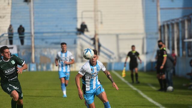 Franco el Guachín García vuelve a ser titular este domingo en Racing (Foto: Pedro Castillo)