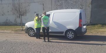Controles a vehículos que transportan alimentos