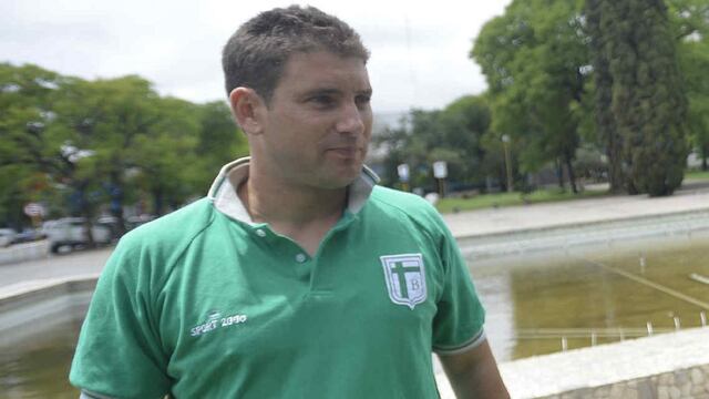 El Gordo Juan Pablo Francia se retira. Sigue a Talleres y quiere verlo con chances hasta el final (Foto: Pedro Castillo).