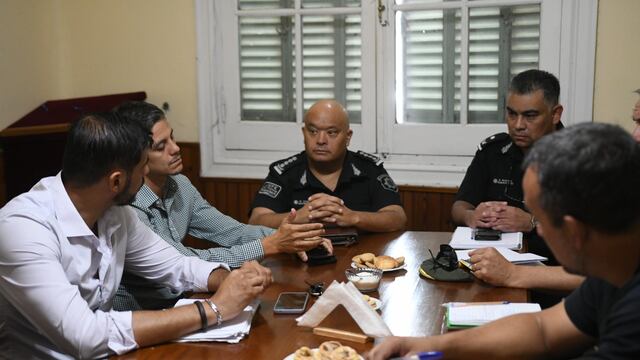 El nuevo Jefe de Policía Provincial estuvo en la reunión del Comando Unificado