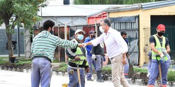 Las 130 cuadras de pavimento llegaron al barrio Independencia