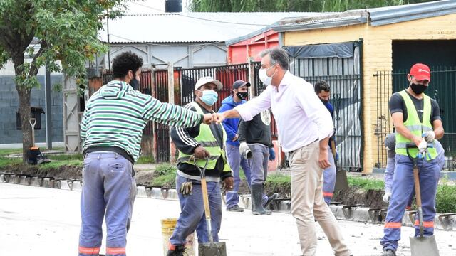 Las 130 cuadras de pavimento llegaron al barrio Independencia