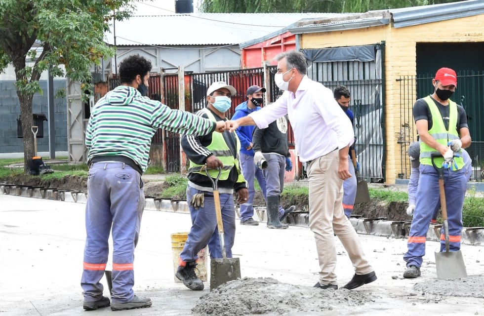 El plan de 130 cuadras de pavimento llegó al Independencia