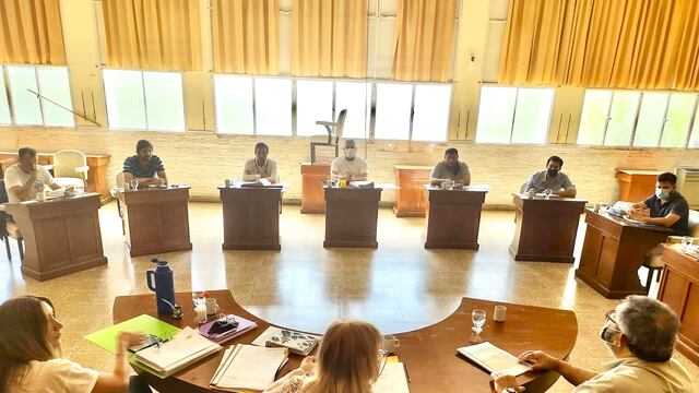 Última reunión de la comisión de Desarrollo del Concejo Deliberante