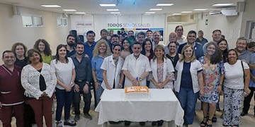 Medina Ruiz destacó la labor del 135 en la contención de crisis.