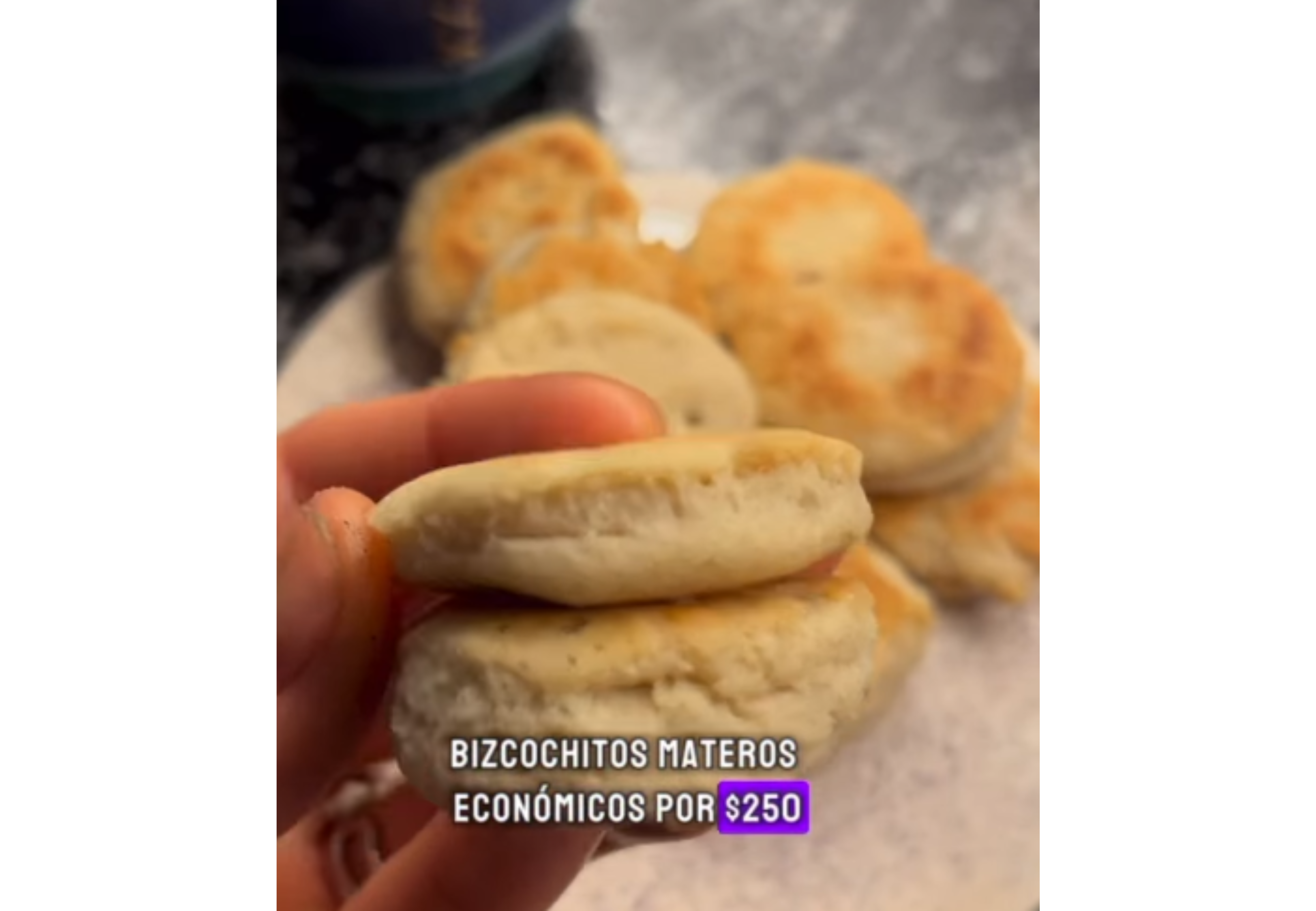 Los bizcochitos son muy fáciles de hacer.