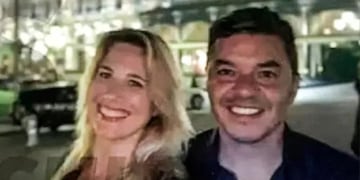 Alina Moine y Marcelo Gallardo