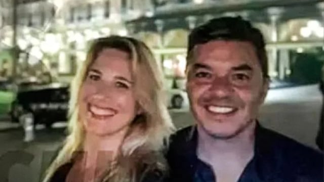 Alina Moine y Marcelo Gallardo