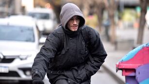 Mañana muy fría en la ciudad de Rosario