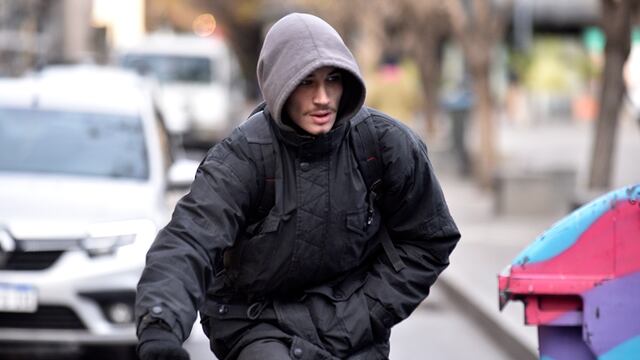 Mañana muy fría en la ciudad de Rosario