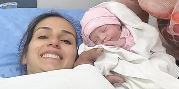 Ana Paula Lucero Ludueña primer bebé del 2024 en Arroyito