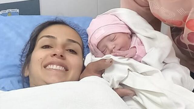 Ana Paula Lucero Ludueña primer bebé del 2024 en Arroyito