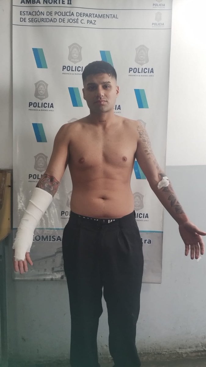 Michael Carballo chocó y mató a dos personas en José C. Paz