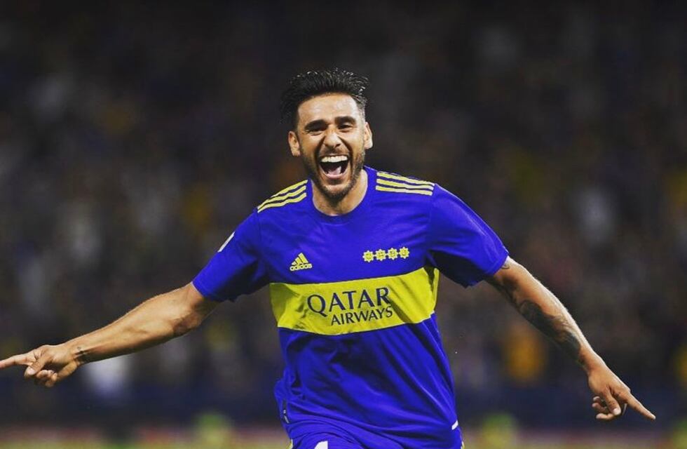 El Toto Salvio regresó a la titularidad, hizo los dos goles de Boca y se emocionó