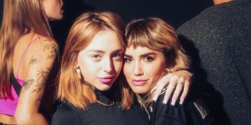 Lali y NIcki Nicole en la Fiesta Bresh de Madrid