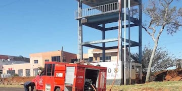 Bernardo de Irigoyen: aumentó el caudal de la represa.