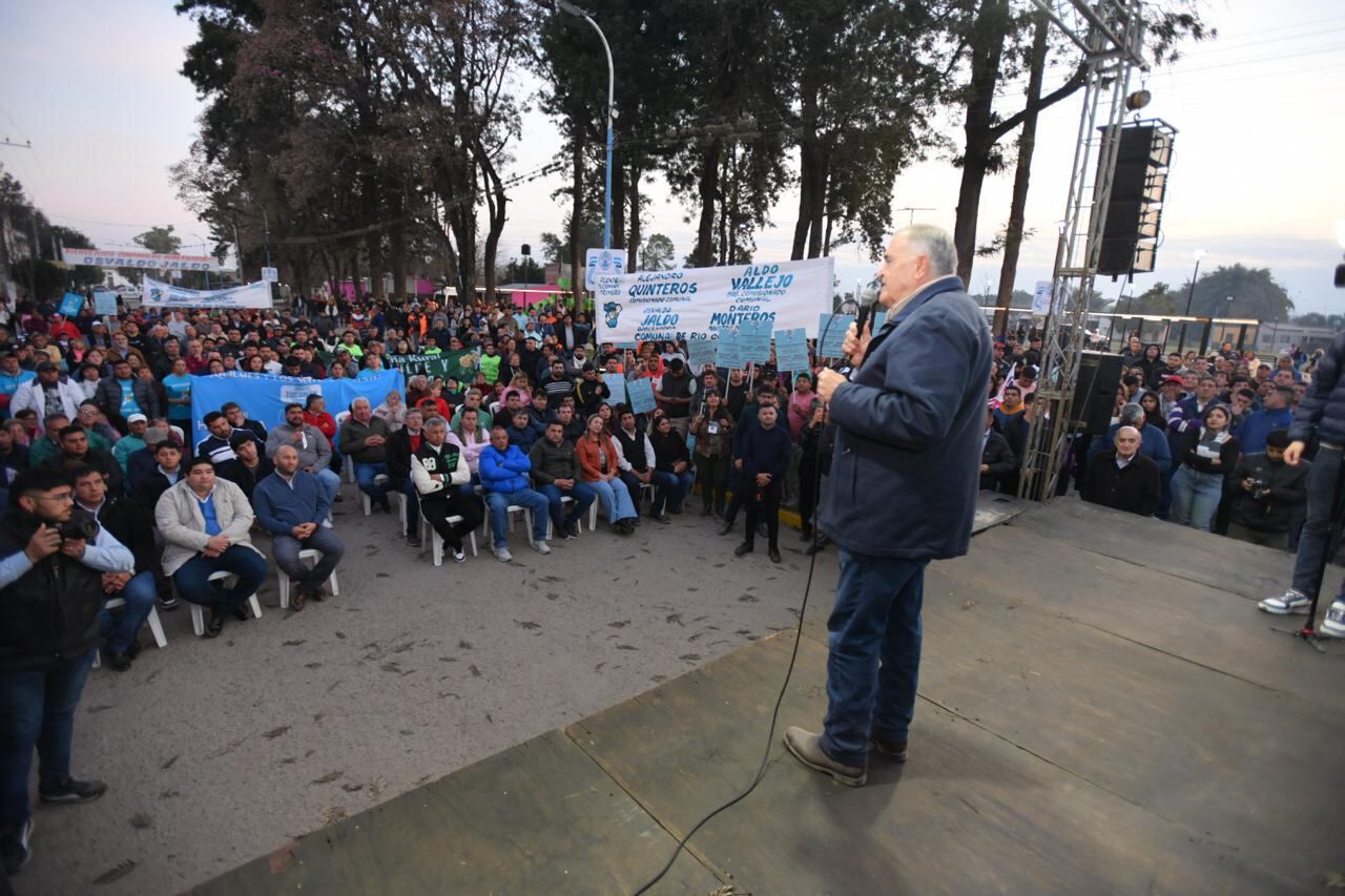 El gobernador Jaldo inauguró trabajos en Río Colorado. “Pensamos en la seguridad y en la calidad de vida”, expresó.