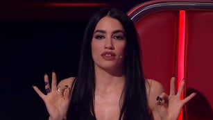 El irónico comentario de Lali Espósito en La Voz Argentina antes de las elecciones que causó furor:" Voten bien"