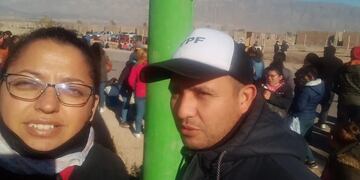 La pareja que se accidentó en Ruta 40 había ido al acto de Alberto a entregarle una carta.