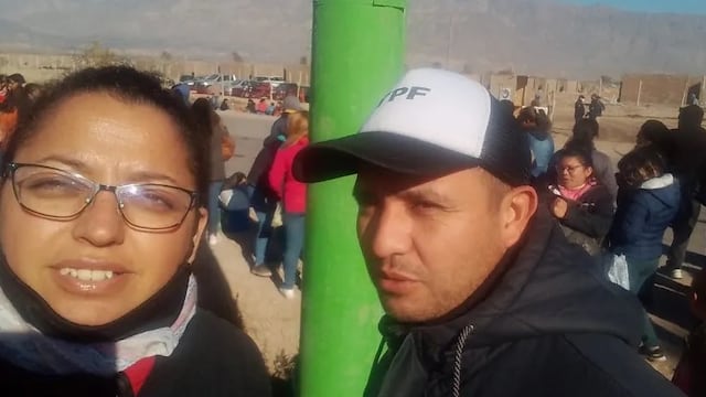 La pareja que se accidentó en Ruta 40 había ido al acto de Alberto a entregarle una carta.