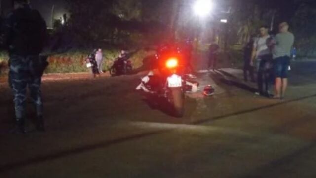 Oberá: una persona herida tras siniestro vial.