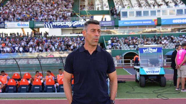 "Este partido no nos va a afectar", afirmó Pedro Caixinha, con Talleres ya pensando en el Flamengo (Facundo Luque).