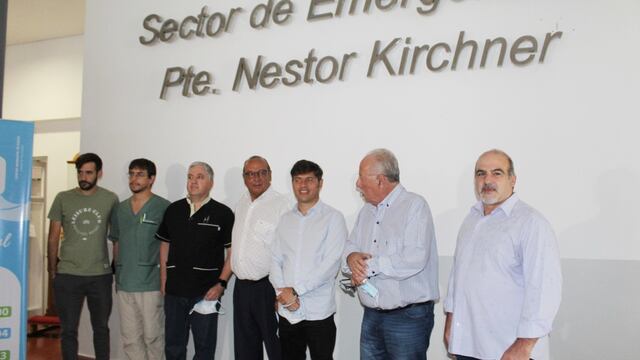 Axel Kicillof en Tres Arroyos