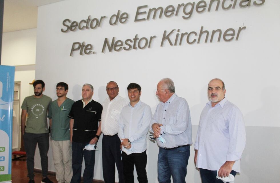 Kicillof visitó la mega obra de agua y la construcción del nuevo sector de oncología del Hospital Pirovano de Tres Arroyos