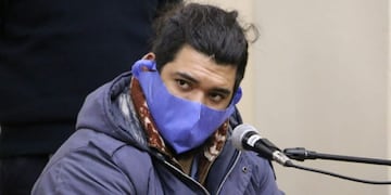 Jonathan Vega, acusado de matar a su padre.