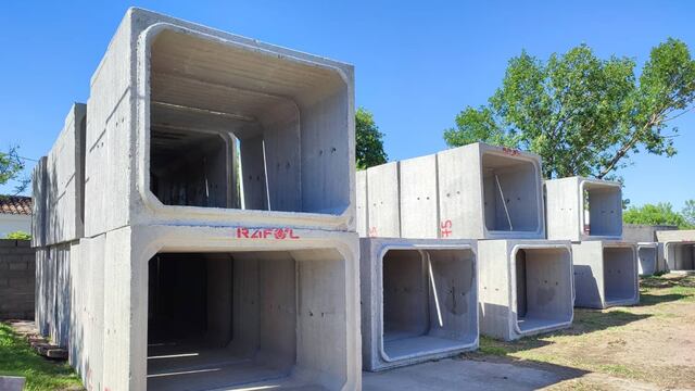 Obras de desagües pluviales en Arroyito