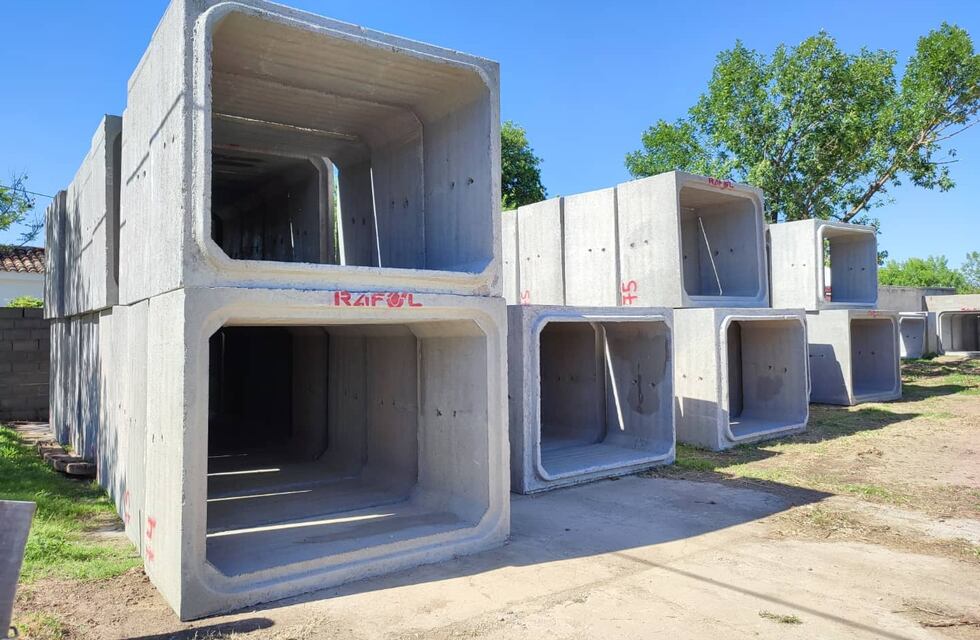 En Arroyito comienzan con dos obras fundamentales de desagües pluviales