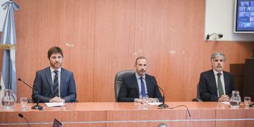 Tribunal Oral Federal 2 (TOF2) que dará a conocer este martes su veredicto en la causa conocida como “Vialidad”, que tiene como principal acusada a la vicepresidenta Cristina Kirchner. (Federico López Claro / La Voz)