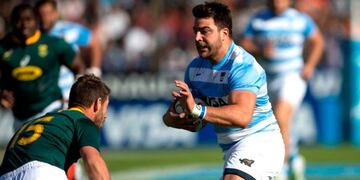 Facundo Isa se lesionó frente a los Sprinboks.
