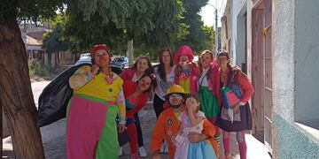 La Compañía de Payasos “Había una vez” cumplió siete años regalando sonrisas a niños y adultos.