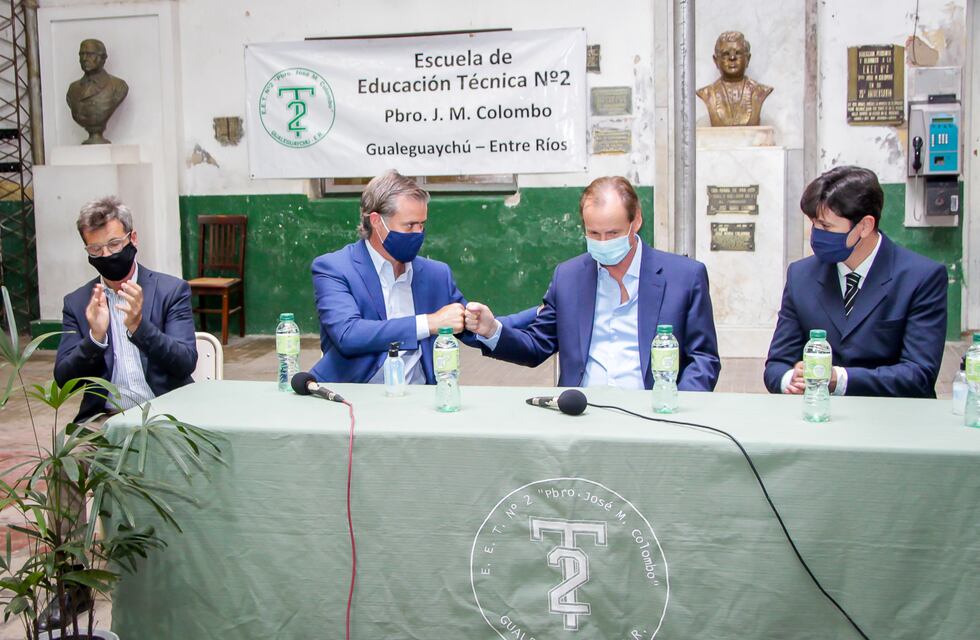 Bordet abrió los sobres de licitación para la construcción del nuevo edificio de la EET Nº2