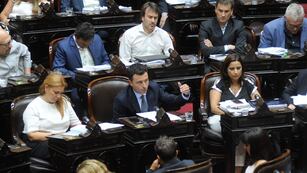 Rodrigo De Loredo, presidente del bloque de diputados nacionales de la Unión Cívica Radical. Foto: Federico Lopez Claro