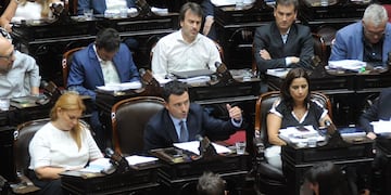 Rodrigo De Loredo, presidente del bloque de diputados nacionales de la Unión Cívica Radical. Foto: Federico Lopez Claro