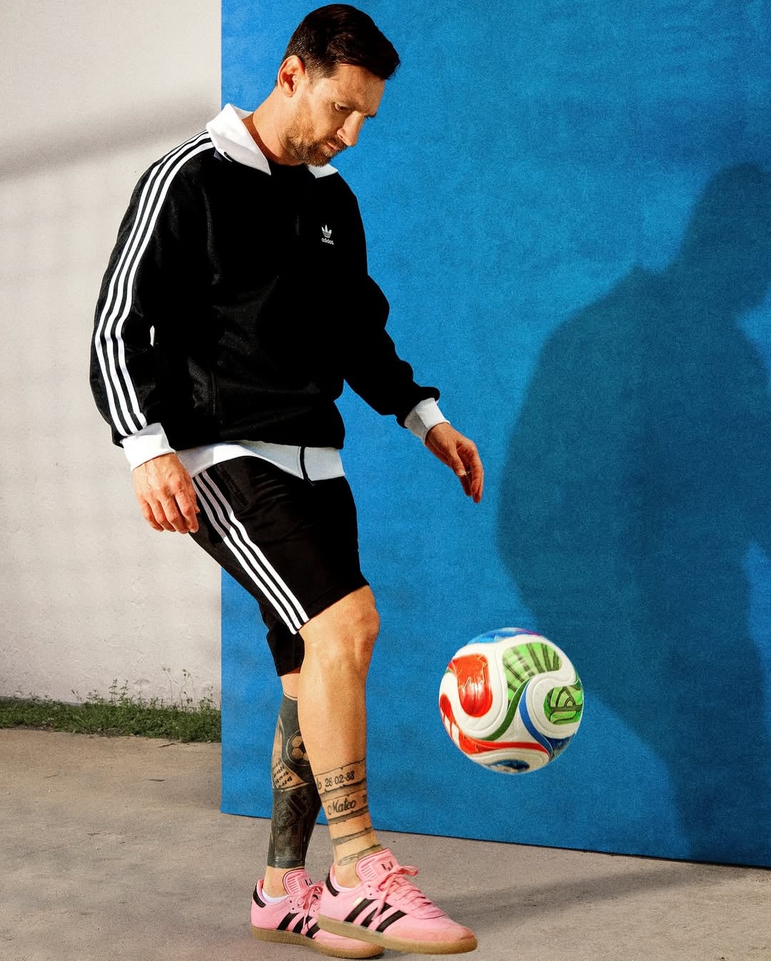 Lionel Messi presentó TRIONDA, la pelota oficial del Mundial 2026.