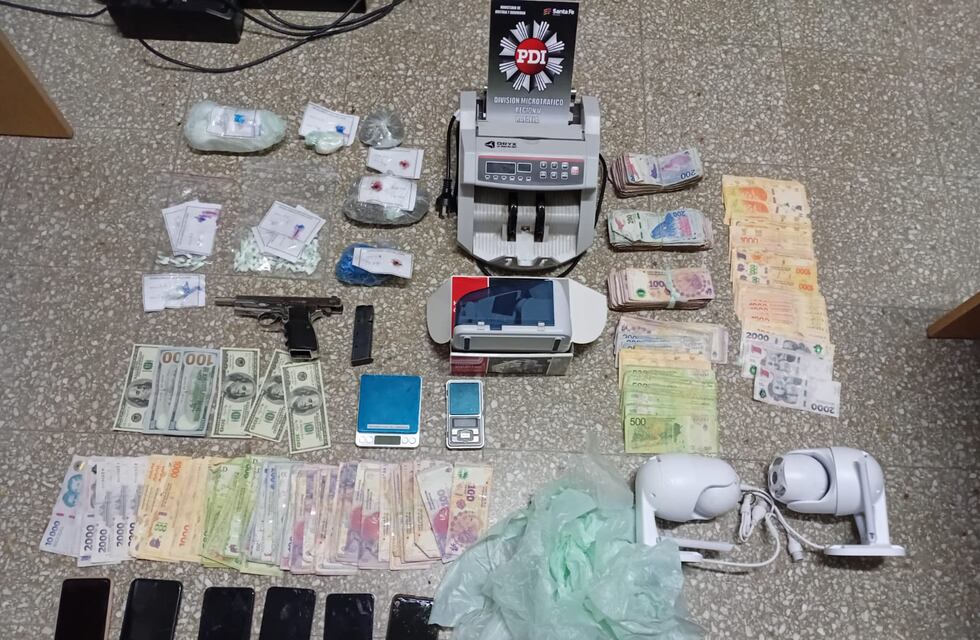 Golpe al microtráfico en el barrio Villa Dominga: 5 detenidos