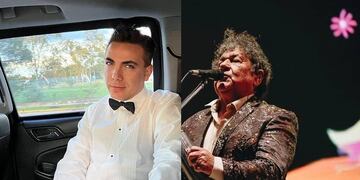 El artista de 47 años se sumó a Rubén "Cacho" Deicas con su voz.
