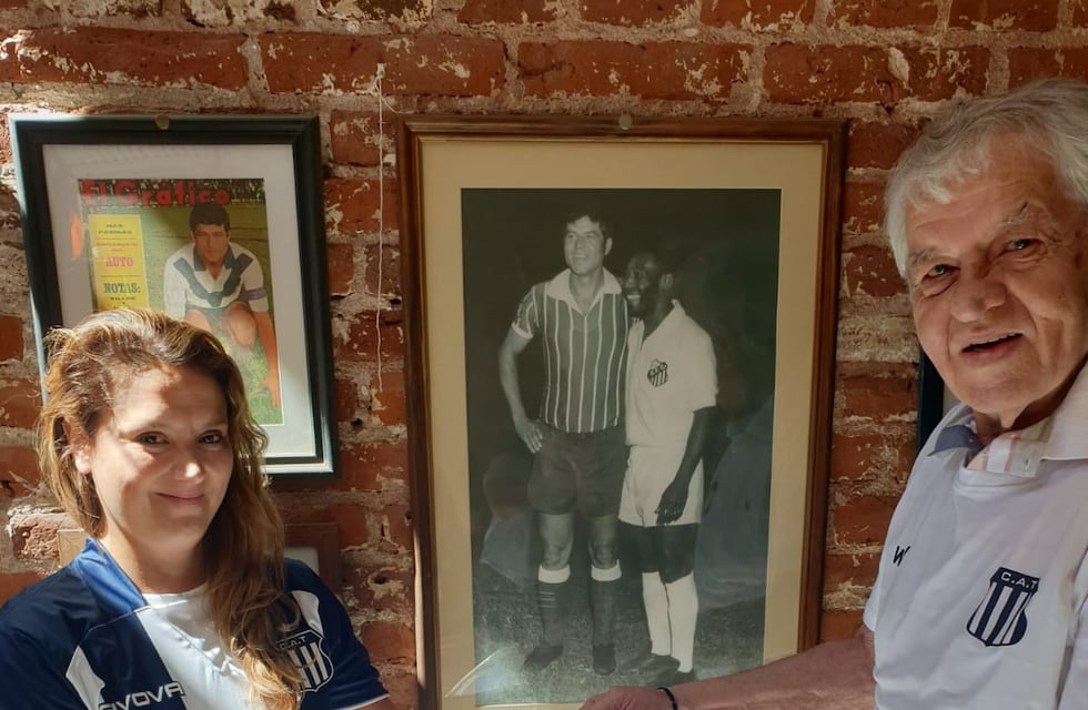 Daniel Willington le dio la bienvenida a la filial de Talleres en Roma