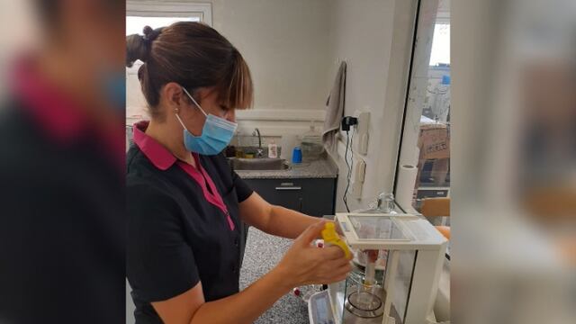 Las muestras serán estudiadas por el Instituto Malbrán.