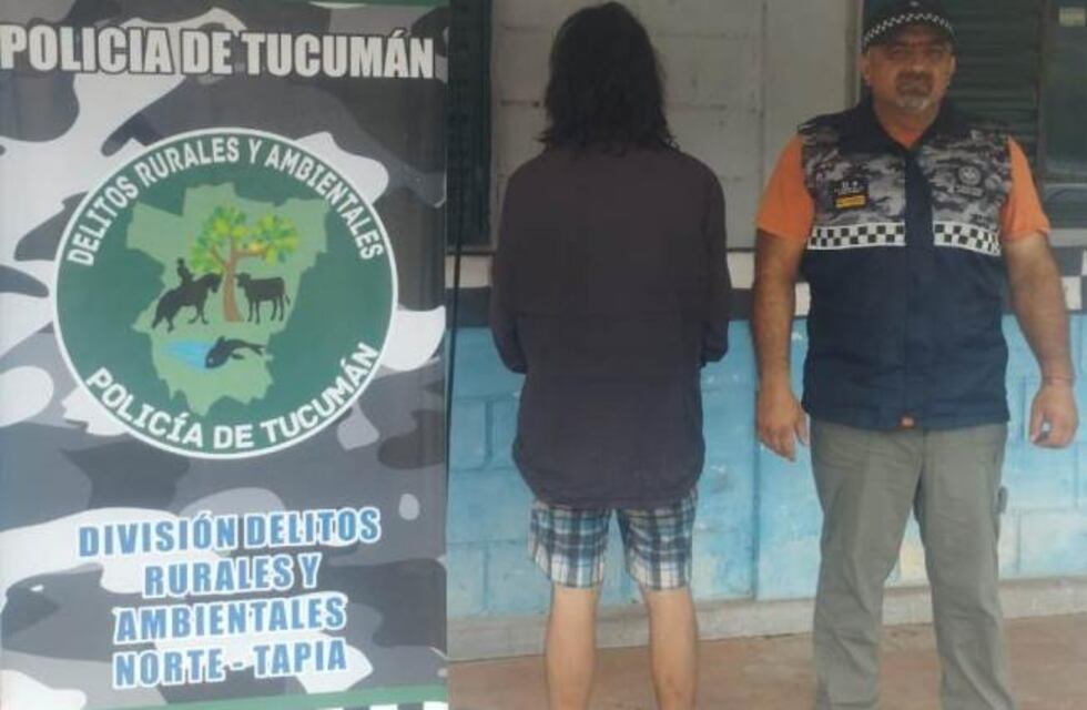 Atrapado mientras se paseaba por la calle. Tenía pedido de captura