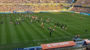 La sensación térmica en el Gigante de Arroyito superó los 32 grados.