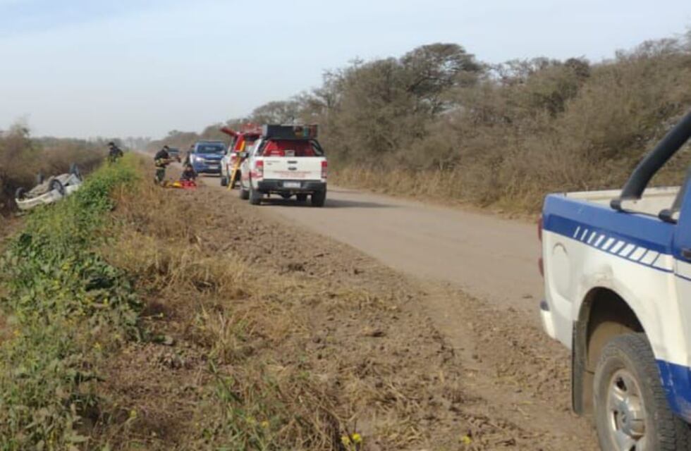 Heridas de consideración para una mujer tras un accidente en cercanías de Colonia Las Pichanas