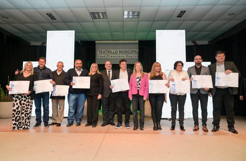 Se realizó en Arroyito el Acto de Proclamación de Autoridades Municipales