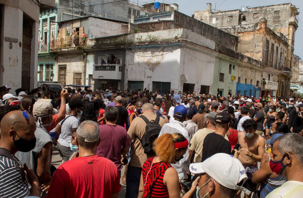 Protestas en Cuba: 400 personas fueron detenidas