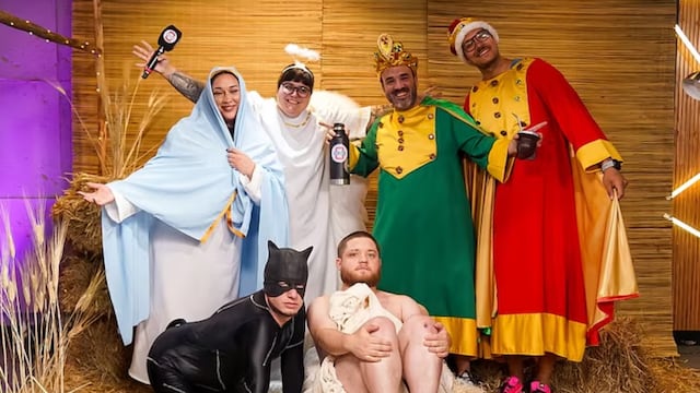 La nueva polémica en Olga: protagonizaron un pesebre viviente.