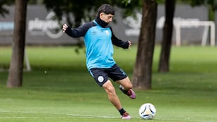 Ulises Sánchez reaparece como titular en Belgrano, este lunes frente a Tigre.