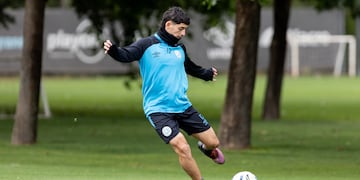 Ulises Sánchez reaparece como titular en Belgrano, este lunes frente a Tigre.